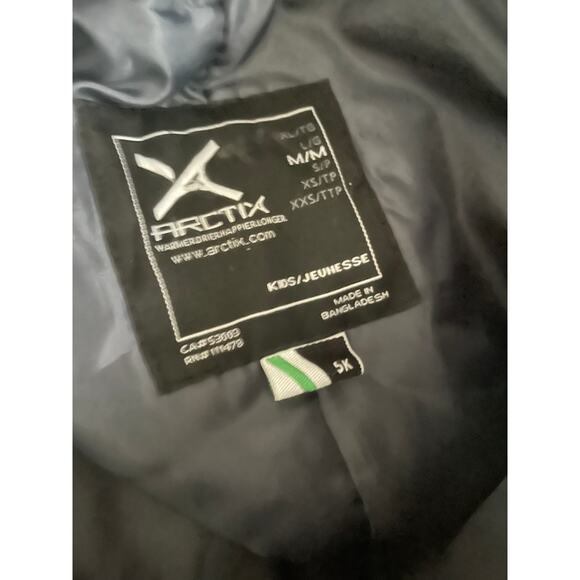 Arctix multi-color camo print snow pants outdoor Child Size Medium - Picture 8 of 8